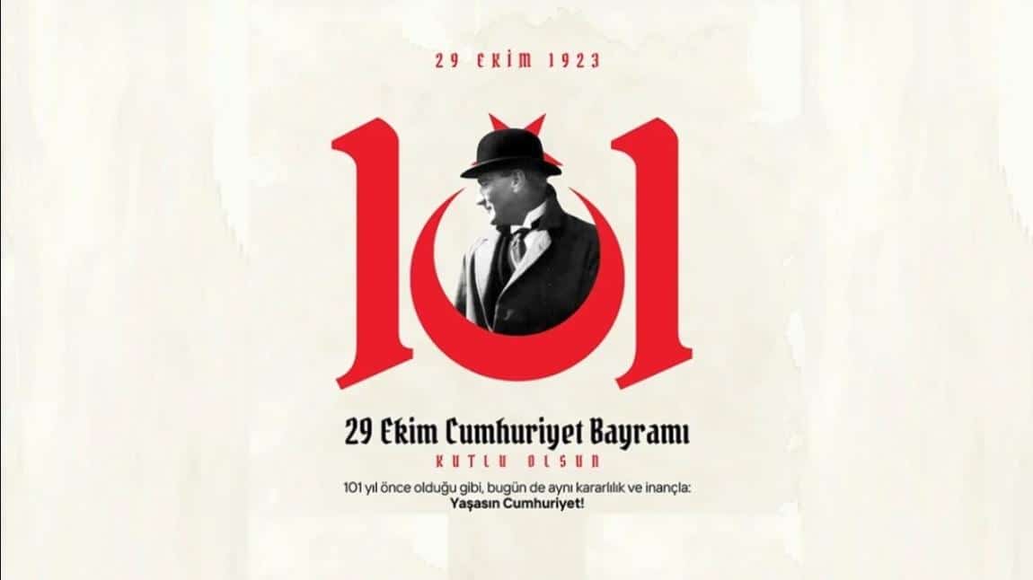 Cumhuriyetimizin 101.yılını coşkuyla kutladık.